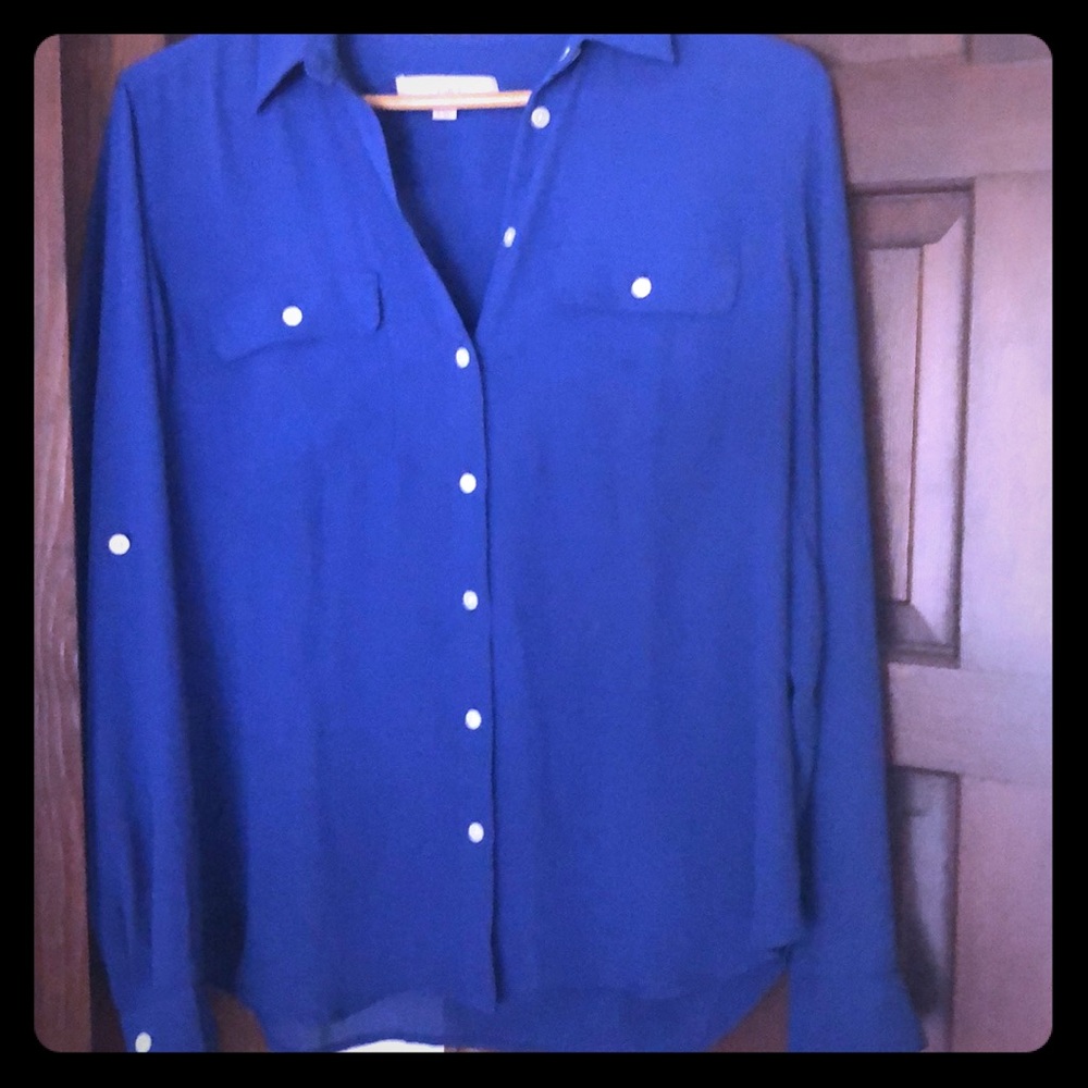 long sleeved blouse